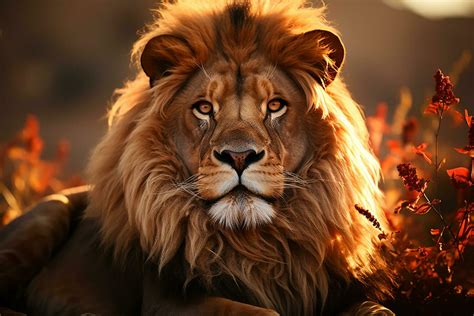 another word for powerful lion.